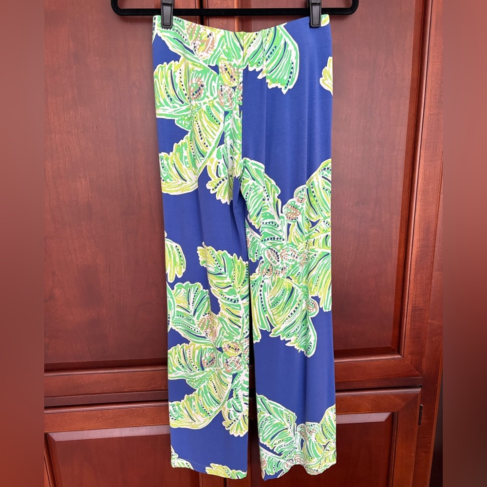Lilly Pulitzer SAMPLE Georgia May Palazzo Pant Latitude Adjustment Size Small - Picture 6 of 8